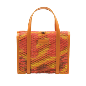 Nadia Small Vintage Tote in Dreamy Orange